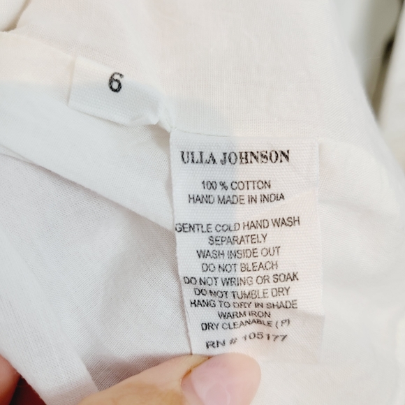 Ulla Johnson floral open back midi dress - Picture 14 of 14